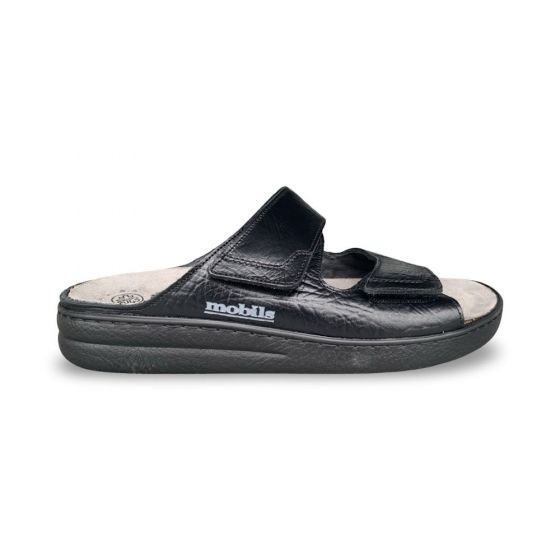 mephisto mobils heren slipper  mobils james zwart adviesprijs €155 nu aan €140