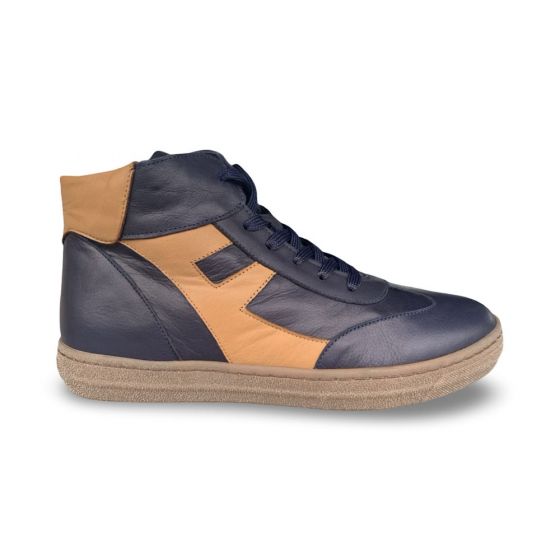 andreaconti dames sneaker 00602430537 blau brandy adviesprijs €120 nu aan €96