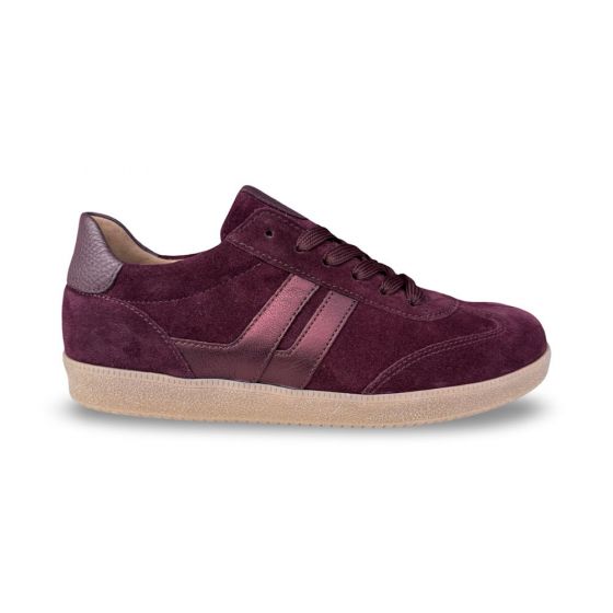 gabor dames sneaker 73.300.15 dreamvel mulberry f adviesprijs €125 nu aan €100