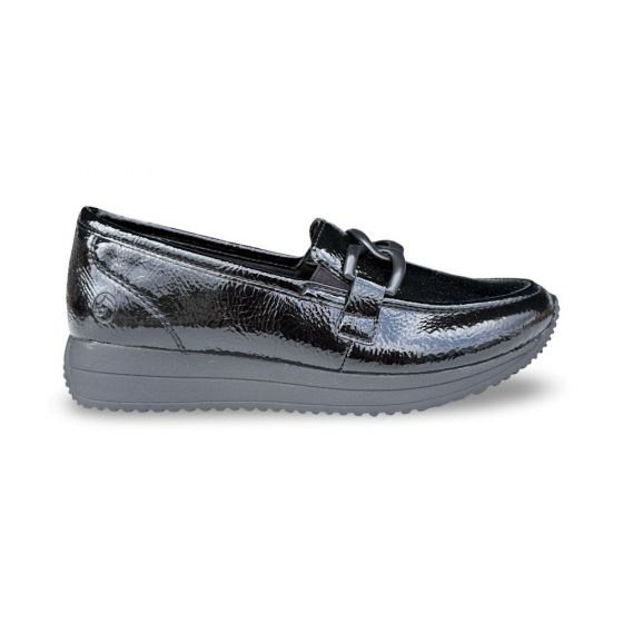 remonte dames mocassin d0h1502 lagro black f adviesprijs €80 nu aan €64