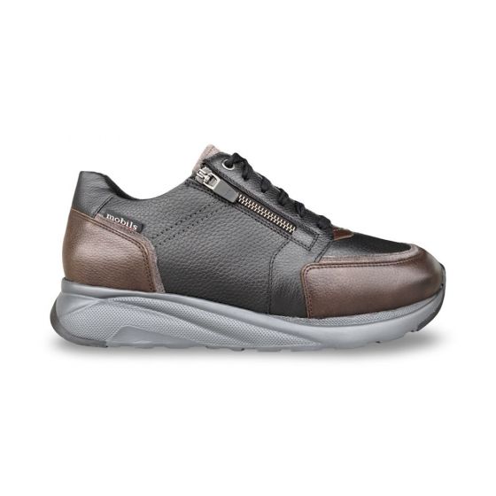 mephisto mobils heren lage schoen  mobils isaac dark brown adviesprijs €250 nu aan €200
