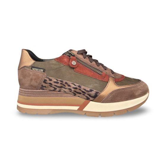 mephisto tiziana dames sneaker  tiziana cinnamon adviesprijs €215 nu aan €172