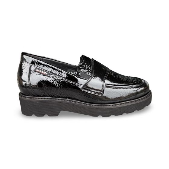mephisto mobils dames mocassin  mobils ocea vernis black adviesprijs €215 nu aan €172