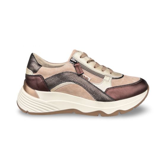 mephisto mobils dames sneaker  mobils laonie bronze adviesprijs €230 nu aan €184