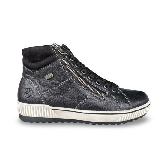 remonte dames sneaker d077201 ottawa tex zwart g adviesprijs €100 nu aan €80
