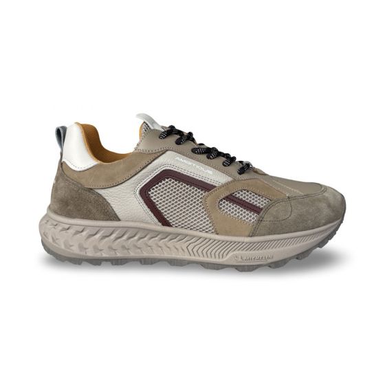 ambitious heren sneaker 13393e1288am venture kaki combi adviesprijs €149 nu aan €119