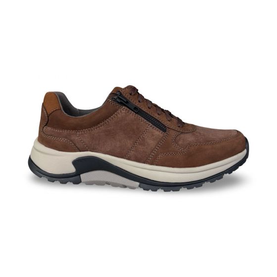 rollingsoft heren sneaker 80002202 rollingsoft oil nub espresso adviesprijs €165 nu aan €132