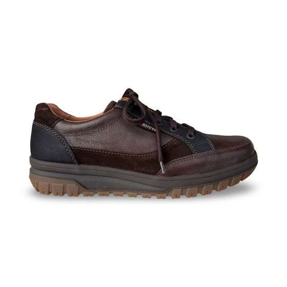 mephisto paco heren lage schoen  paco nevada darkbrown adviesprijs €230 nu aan €184