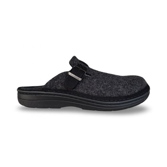 berkemann heren pantoffel 05710937 mirko grau filz h adviesprijs €109 nu aan €98