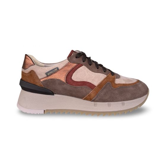 mephisto angie dames sneaker  angie cinnamon adviesprijs €215 nu aan €172