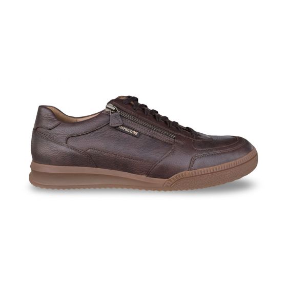 mephisto endrik heren sneaker  endrik nevada dark brown adviesprijs €210 nu aan €168