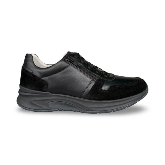 rollingsoft heren sneaker 80011903 rollingsoft dreamvel zwart adviesprijs €165 nu aan €132