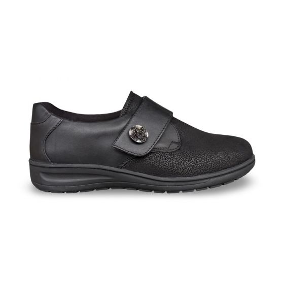 solidus dames lage schoen 2950601199 kate vitello flex zwart k adviesprijs €169 nu aan €135