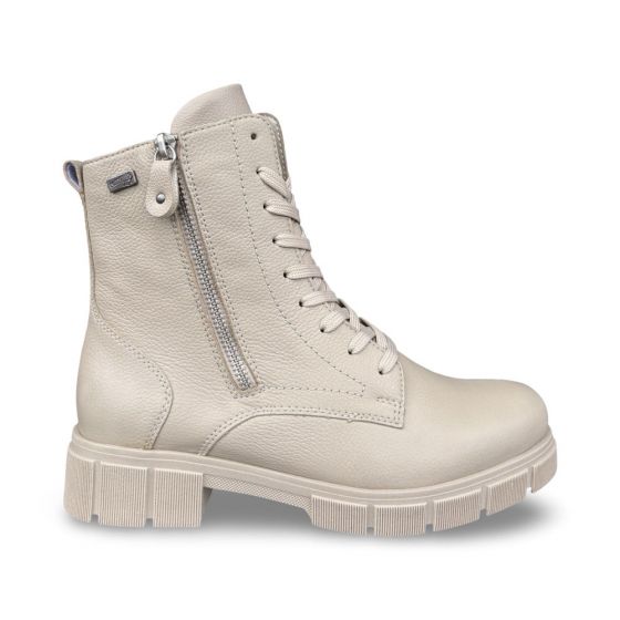 remonte dames hoge schoen d2s7260 maya crema g adviesprijs €110 nu aan €88