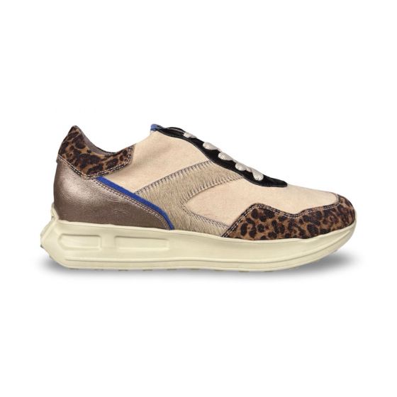 dlsport dames sneaker 675501 mutino biscuit suede beige adviesprijs €199 nu aan €159