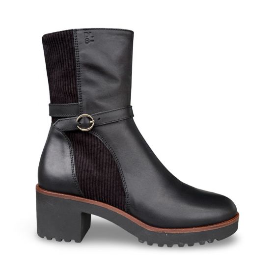 dlsport dames enkellaars 684901 vitello peler nero adviesprijs €215 nu aan €172