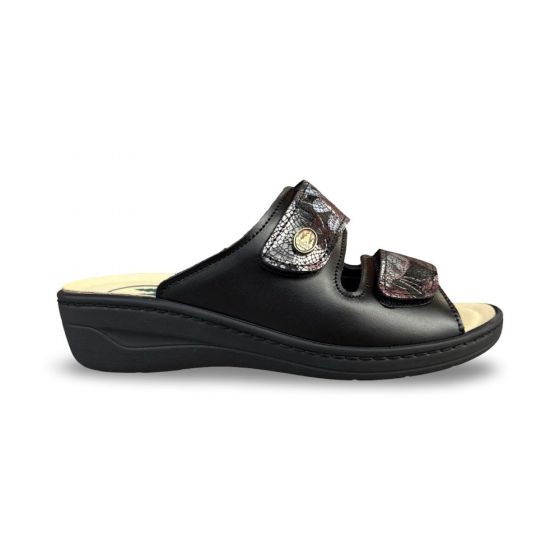 franken dames slipper 250s28 stretch zwart k adviesprijs €65 nu aan €59