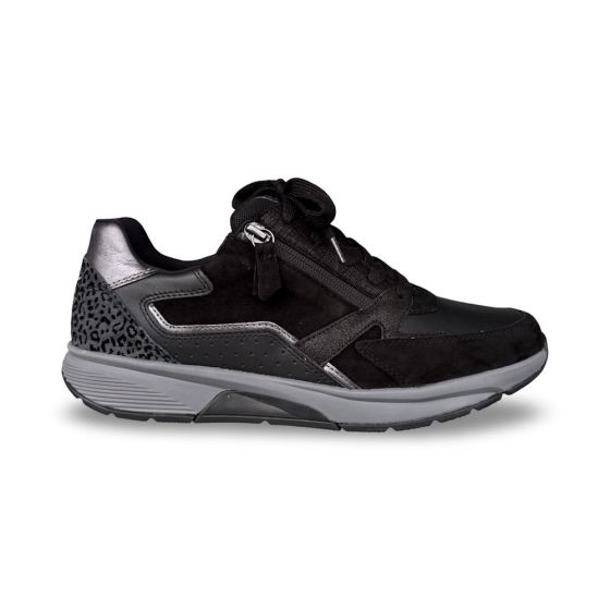 rollingsoft dames sneaker 7687867 rollingsoft zwart anthrazit adviesprijs €135 nu aan €108