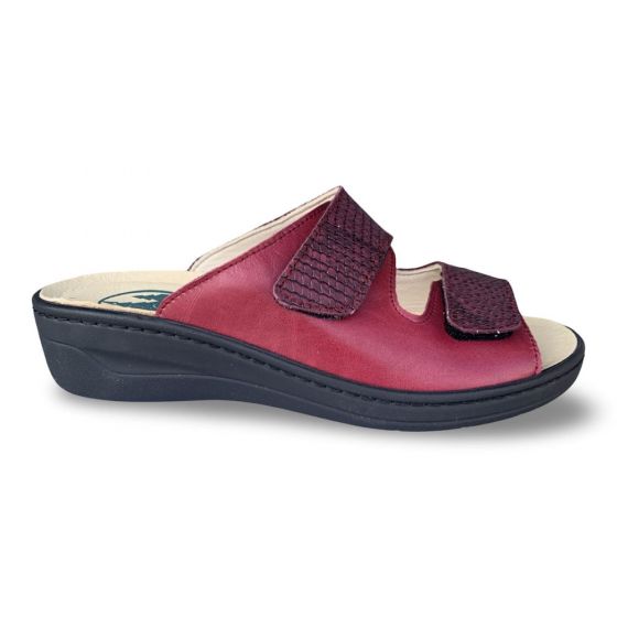 franken dames slipper 30052 bordo adviesprijs €55 nu aan €50
