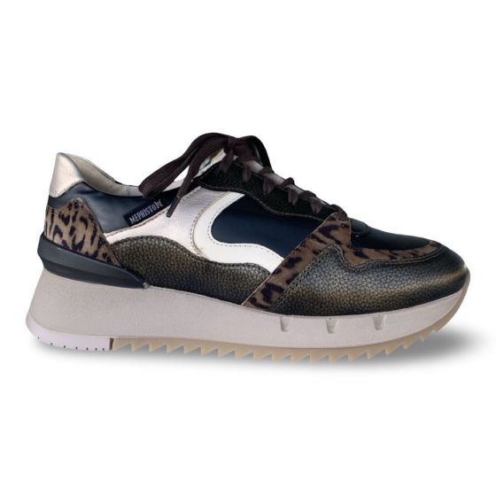 mephisto angie dames sneaker  angie walnut adviesprijs €215 nu aan €172