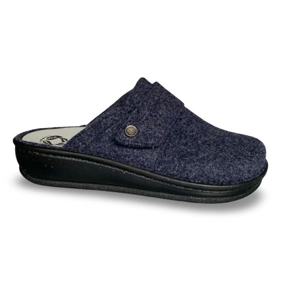 mubb dames pantoffel 400324905 darkblue adviesprijs €65 nu aan €59