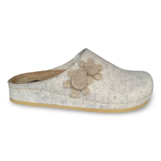 mubb dames pantoffel 812552952 beige adviesprijs €55 nu aan €50