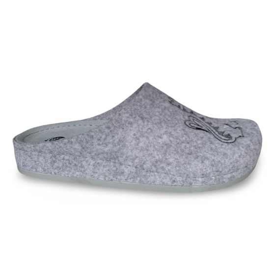 mubb dames pantoffel 812544952 grey adviesprijs €55 nu aan €50
