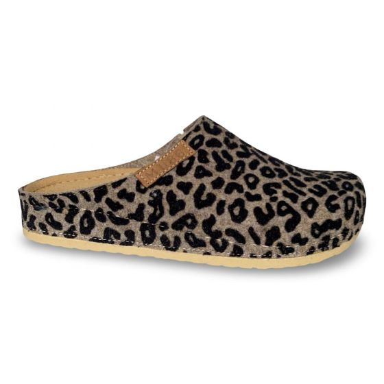 mubb dames pantoffel 812521 animal adviesprijs €59 nu aan €53