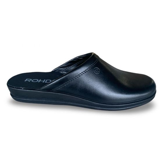 rohde heren - 155090 zwart schoeit 1 maat kleiner adviesprijs €50 nu aan €45