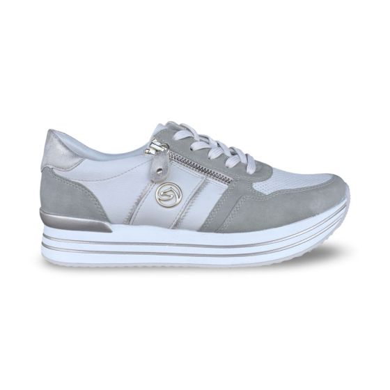 remonte dames sneaker d132780 morelia salbei offwhite g maat 40 