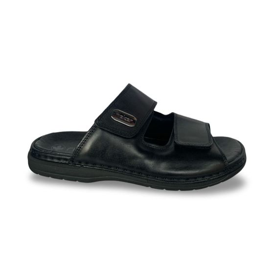 rieker heren slipper 2559000 clarino nero g maat 43 