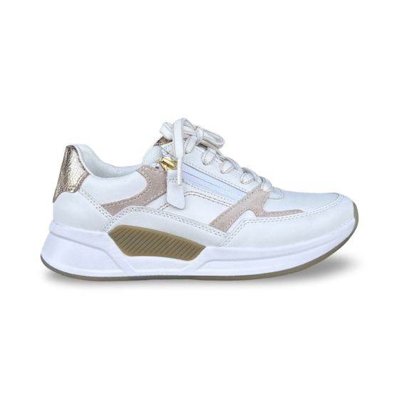 rollingsoft dames sneaker 8685852 rollingsoft wit oasi platino maat 37.5 