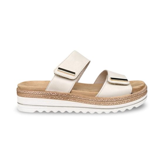 remonte dames slipper DOQ6460 lugano beige maat 39 