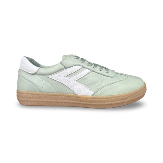 andreaconti dames sneaker 00671510982 pastel green white maat 37 
