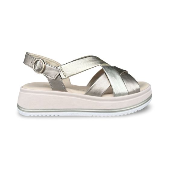 gabor dames sandaal 82.743.83 satin puder perla g