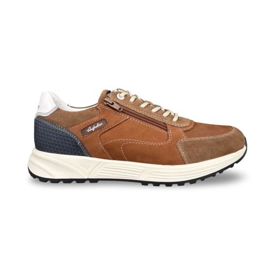 australian heren sneaker 15168601t30 discover tan blue white