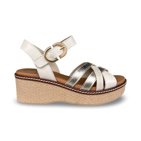 dorking dames sandaal d9639 nido platino oxido