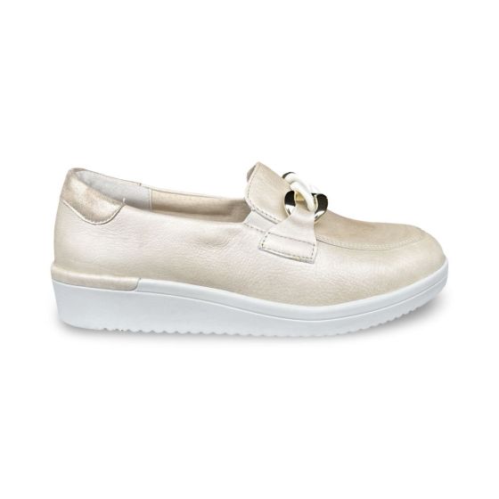 solidus dames mocassin 5101340621 kathy hilton platino k