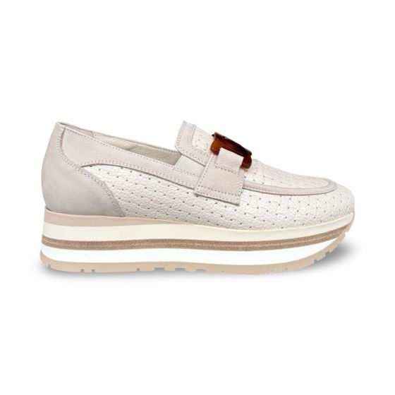 dlsport dames mocassin 697901 dore offwhite