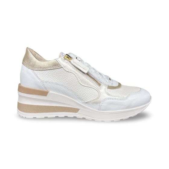 dlsport dames sneaker 699904 sun bianco