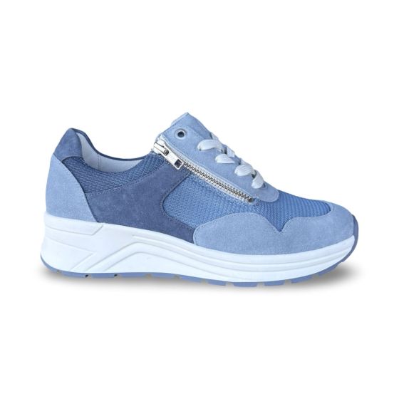 solidus dames sneaker 5950080815 karma blauw k maat 37 