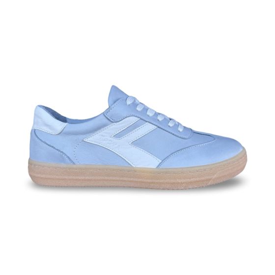 andreaconti dames sneaker 00671510828 pastelblauw