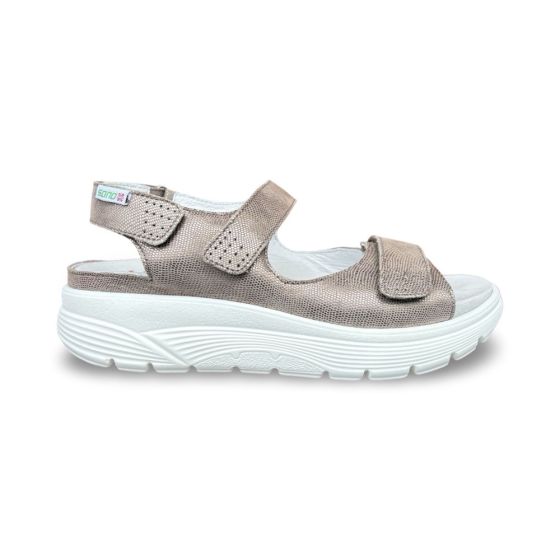 mephisto sano dames sandaal  sano norine taupe