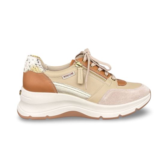mephisto hanouk dames sneaker  hanouk light sand