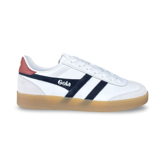 gola heren sneaker cmb744navy gola viper white navy rust gum