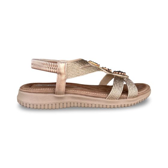 andreaconti dames sandaal 15410040305 rosegold