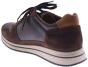 MEPHISTO greg heren sneaker  greg dark brown achteraanzicht